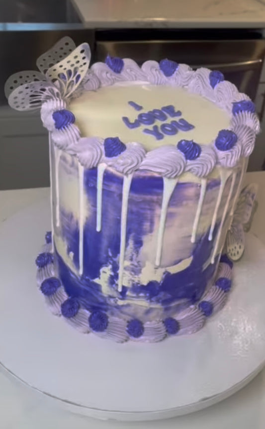 I Love You Cake
